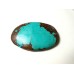 Turquoise (Rough Backed) 59x38mm Loose Oval Gemstone Cabochon
